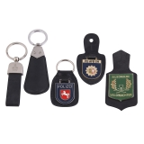 BC-Metal Leather Keychain 04